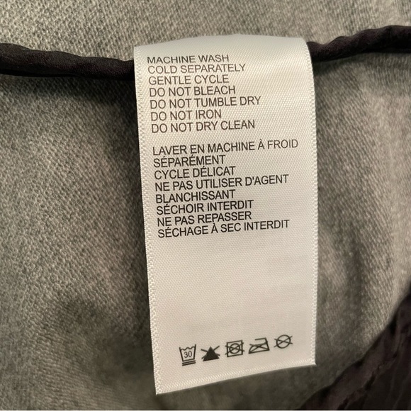 ✨NWT✨ BLANC NOIR Traveler Hooded Wrap Jacket in Heather Grey Black Sz Small - Picture 16 of 16